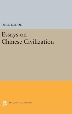 Essays on Chinese Civilization - Bodde, Derk