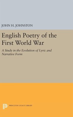 English Poetry of the First World War - Johnston, John H.