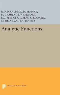 Analytic Functions - Ahlfors, Lars Valerian