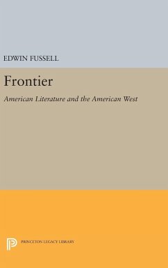 Frontier in American Literature - Fussell, Edwin S.