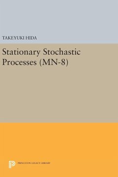 Stationary Stochastic Processes - Hida, Takeyuki