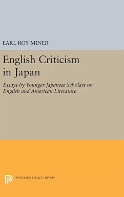 English Criticism in Japan - Miner, Earl