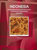 Indonesia Clothing Manufacturing Export-Import and Business Opportunities Handbook - Strategic Information and Contacts