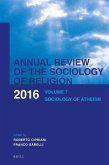 Annual Review of the Sociology of Religion. Volume 7 (2016)