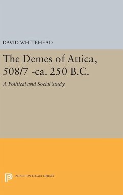 The Demes of Attica, 508/7 -ca. 250 B.C. - Whitehead, David