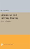 Linguistics and Literary History