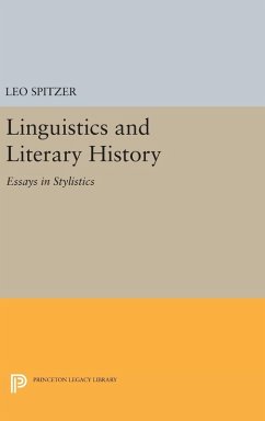 Linguistics and Literary History - Spitzer, Leo Linguistics and Literary History - Spitzer, Leo