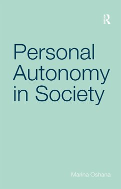 Personal Autonomy in Society - Oshana, Marina