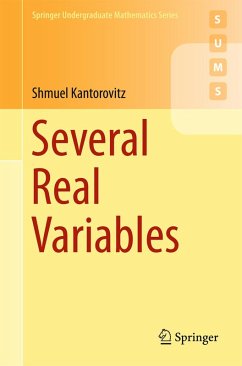 Several Real Variables (eBook, PDF) - Kantorovitz, Shmuel