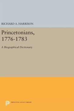 Princetonians, 1776-1783 - Harrison, Richard A.