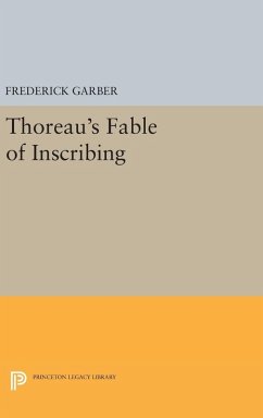 Cover Thoreau's Fable of Inscribing