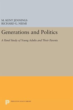 Generations and Politics - Jennings, M. Kent; Niemi, Richard G.