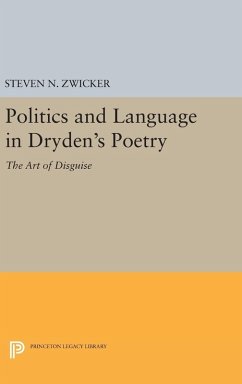 Cover Politics and Language in Dryden's Poetry