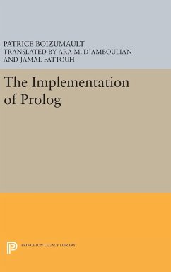 The Implementation of Prolog - Boizumault, Patrice