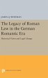 The Legacy of Roman Law in the German... - Bild 1