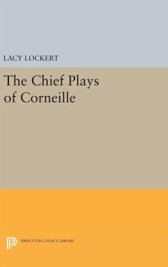 Cover Chief Plays of Corneille