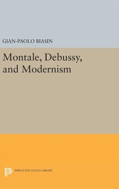 Cover Montale, Debussy, and Modernism