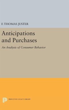 Anticipations and Purchases - Juster, Francis Thomas