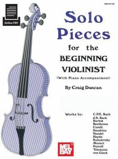 Solo Pieces for the Beginning Violinist - Duncan, Craig