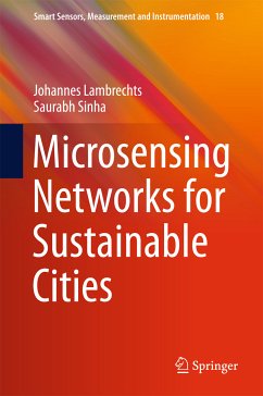 Microsensing Networks for Sustainable Cities (eBook, PDF) - Lambrechts, Johannes; Sinha, Saurabh