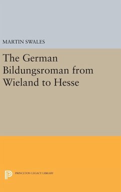 The German Bildungsroman from Wieland to Hesse - Swales, Martin