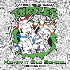 Kickin' It Old School Coloring Book (Teenage Mutant Ninja Turtles) - Random House