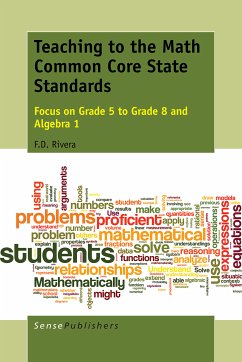 Teaching to the Math Common Core State Standards (eBook, PDF) - Rivera, F. D.