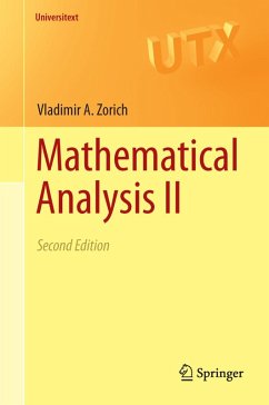 Mathematical Analysis II (eBook, PDF) - Zorich, V. A.