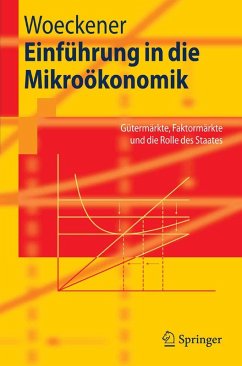 Einführung in die Mikroökonomik (eBook, PDF) - Woeckener, Bernd