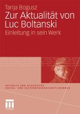 Zur Aktualität von Luc Boltanski (eBook, PDF)
