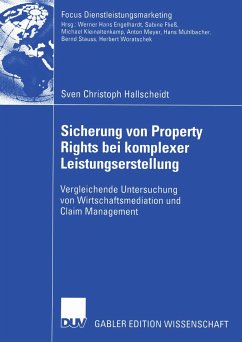 Sicherung von Property Rights bei komplexer Leistungserstellung (eBook, PDF) - Hallscheidt, Sven Christoph