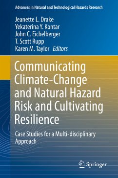 Communicating Climate-Change and Natural Hazard Risk and Cultivating Resilience (eBook, PDF)