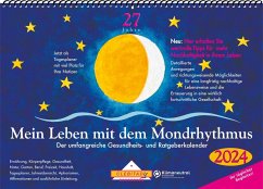 Mein Leben mit dem Mondrhythmus 2025 Aufstellkalender A5 - Stadig, Edith