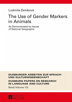 The Use of Gender Markers in Animals - Zemková, Ludmila