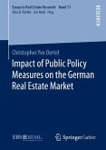 Impact of Public Policy Measures on the German Real Estate Market (eBook, PDF)