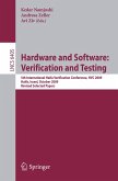 Hardware and Software: Verification and Testing (eBook, PDF)