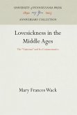 Lovesickness in the Middle Ages