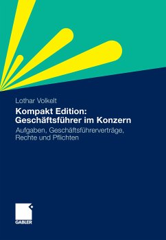 Kompakt Edition: Geschäftsführer im Konzern (eBook, PDF) - Volkelt, Lothar