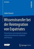 Wissenstransfer bei der Reintegration von Expatriates (eBook, PDF)