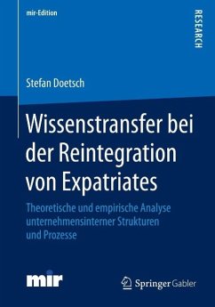 Wissenstransfer bei der Reintegration von Expatriates (eBook, PDF) - Doetsch, Stefan