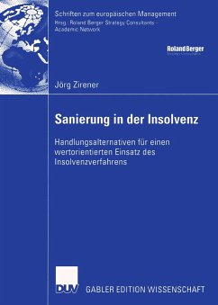 Sanierung in der Insolvenz (eBook, PDF) - Zirener, Jörg