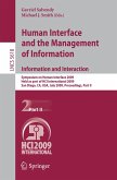 Human Interface and the Management of Information. Information and Interaction (eBook, PDF)