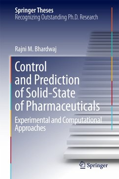 Control and Prediction of Solid-State of Pharmaceuticals (eBook, PDF) - Bhardwaj, Rajni Miglani