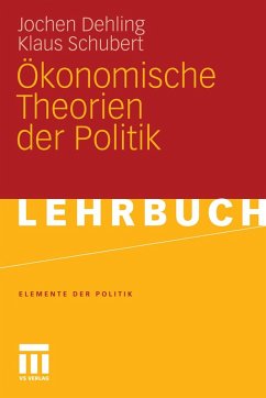 Cover Ökonomische Theorien der Politik (eBook, PDF)