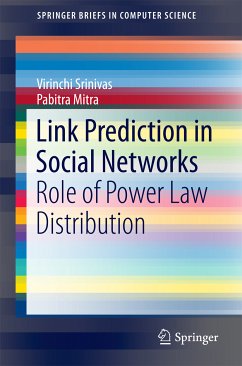 Link Prediction in Social Networks (eBook, PDF) - Virinchi, Srinivas; Mitra, Pabitra