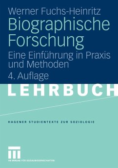 Biographische Forschung (eBook, PDF) - Fuchs-Heinritz, Werner