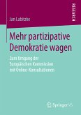 Mehr partizipative Demokratie wagen (eBook, PDF)