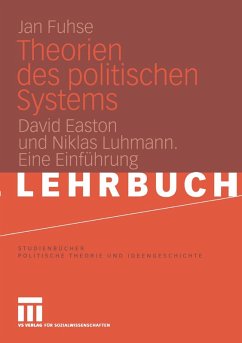 Theorien des politischen Systems (eBook, PDF) - Fuhse, Jan