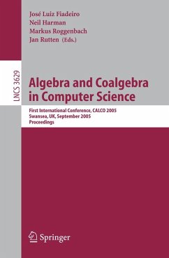 Algebra and Coalgebra in Computer Science (eBook, PDF)