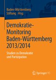 Demokratie-Monitoring Baden-Württemberg 2013/2014 (eBook, PDF)